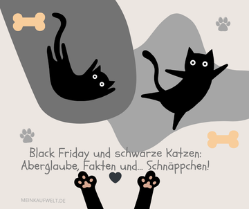 Black Friday und schwarze Katzen: Aberglaube, Fakten und… Schnäppchen! 🐾🖤